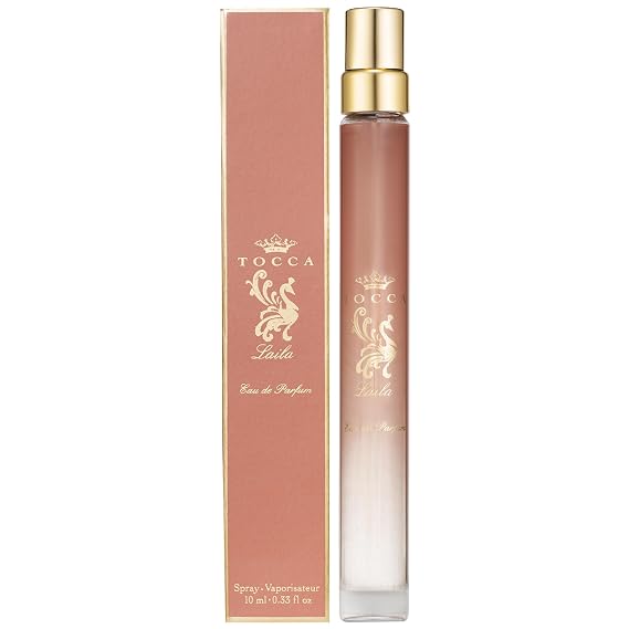 Tocca Laila Women's Perfume Travel Spray, 0.34 oz. (10 ml) | Bergamot, Vanilla & Amber, Sweet and Decadent Eau de Parfum