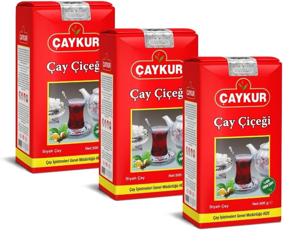 Caykur Cay Cicegi Tea - Turkish Black Tea Turkey Caykur Cay Cicegi Cayi 500g
