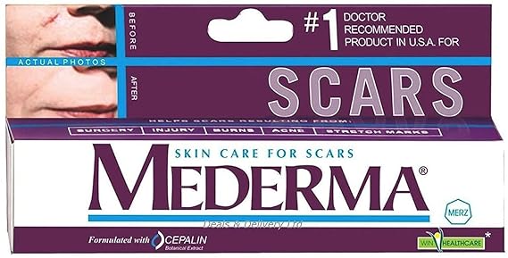 Mederma Skin Care (Helps Scars -Surgery, Injury, Burns, Acne,Stretch marks)