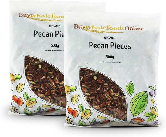 Organic Pecan Nut Pieces 1kg (BWFO)