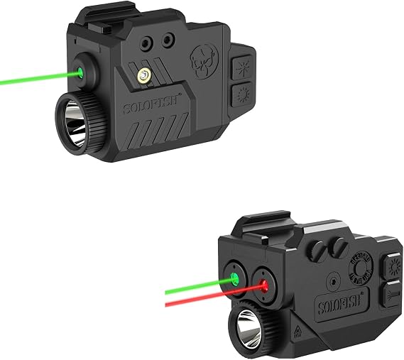 SOLOFISH 800lm Flashlight, Bundle with 500lm Flashlight
