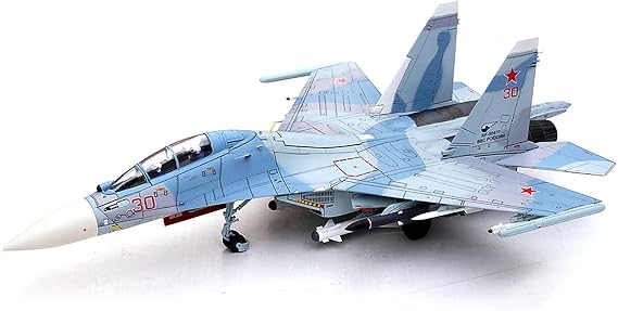 Sukhoi Su-30M2 Flanker-C Fighter Aircraft #30 "Russian Air Force Wing Series 1/72 Diecast Model by Panzerkampf 14645PF30