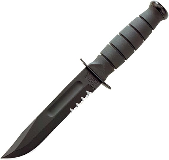 Ka-Bar Short Black Serrated 1257 by Ka-Bar