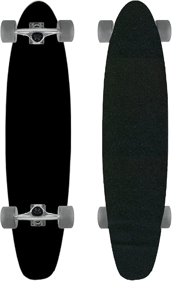 Moose Kicktail 9" x 40" Longboard Dipped Black Complete