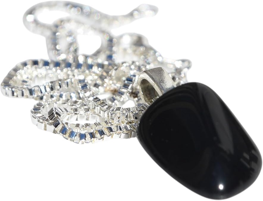 DejaVu Designs Apache Tears Stone Necklace - Made to Order