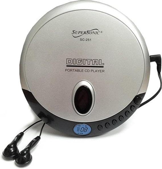 Supersonic SC251 Personal CD Player