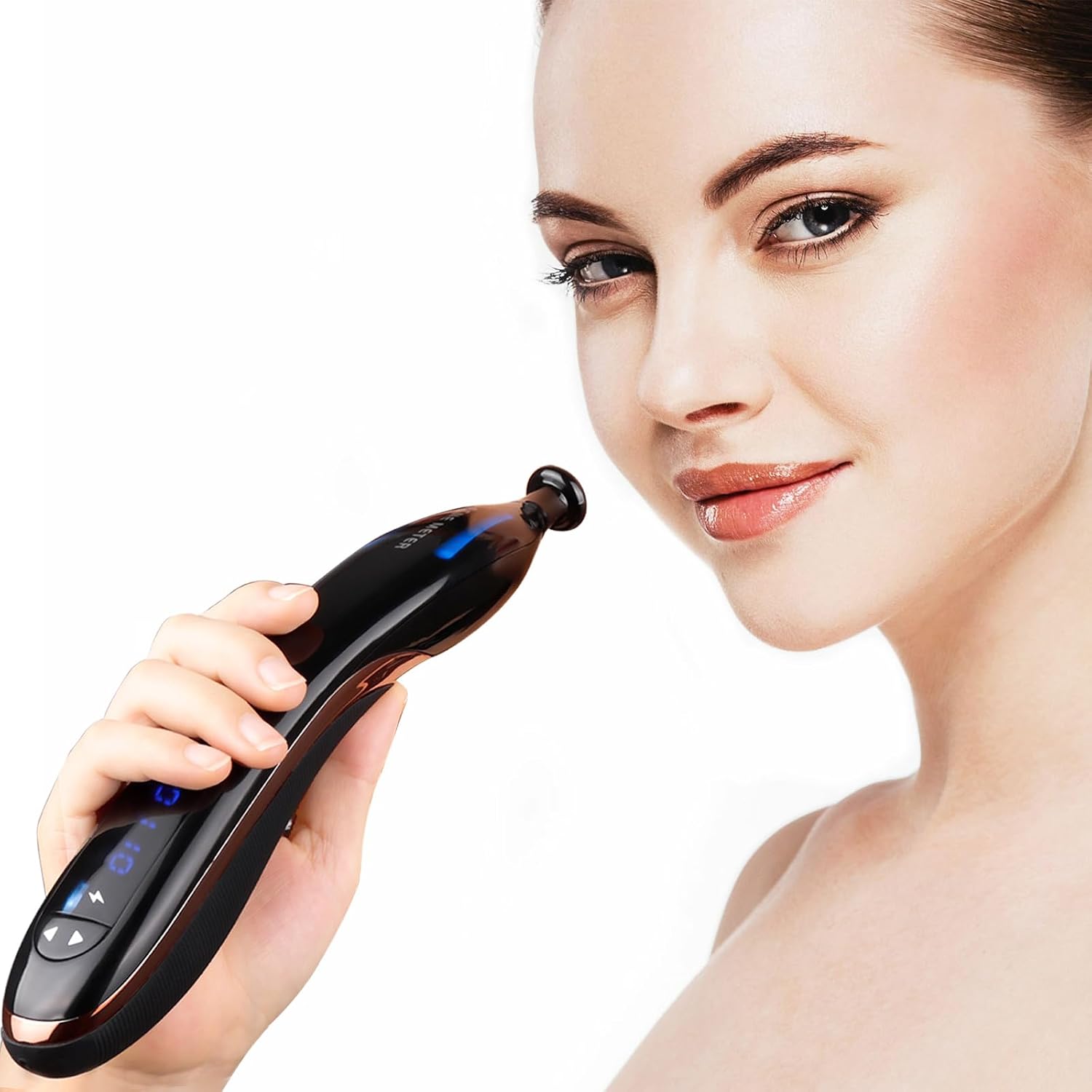 Plasma Pen Professional for Acne Treatment, Professional Skin Care Machine for Acne Scar Removal, Shrinking Pores & Facial Lifting Firming, Portable Beauty Device with USB Charger