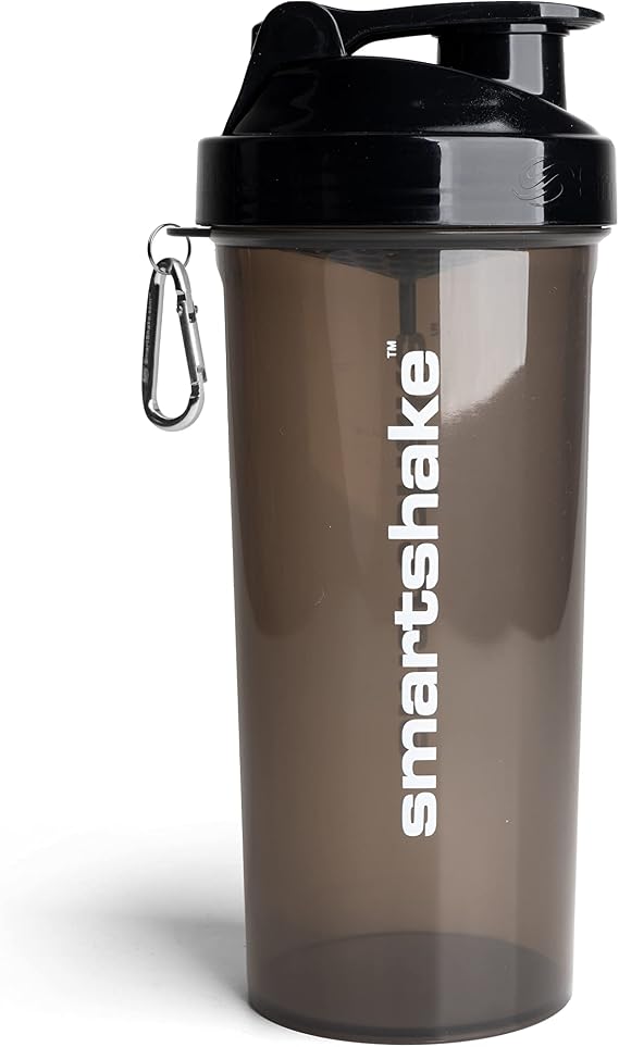 Smartshake Shaker Lite Series, Glossy Black - 1000 ml.