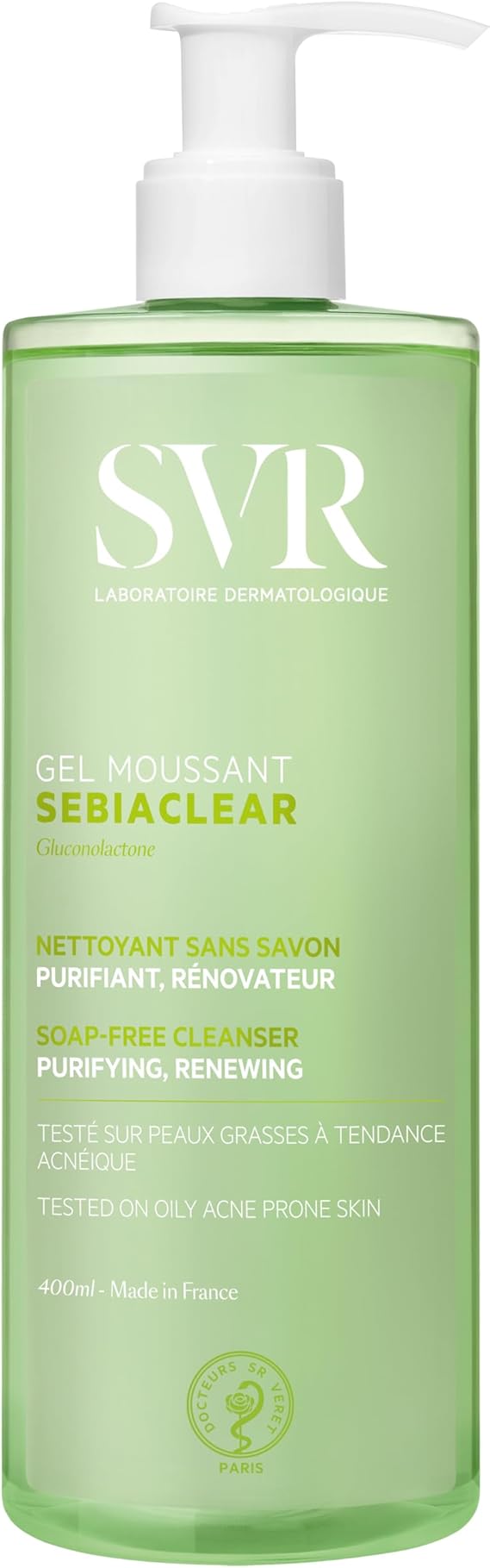 Svr Sebiaclear Gel Moussant, 400 ml