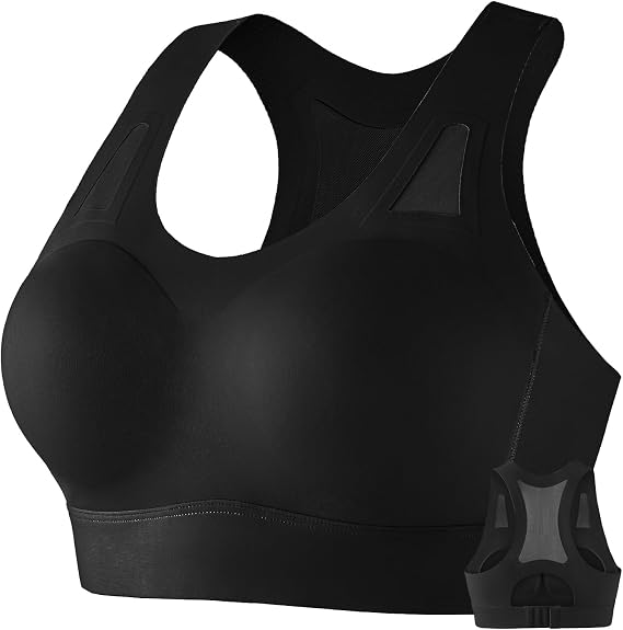 Sports Bras for Women High Support Racerback Lightly Padded Bra