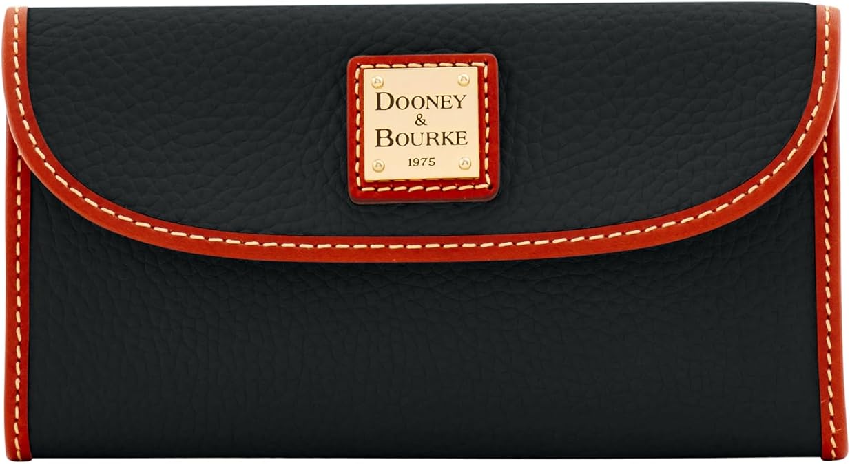 Dooney & Bourke Women's Continental Clutch, Trifold Wallet with Card Holder