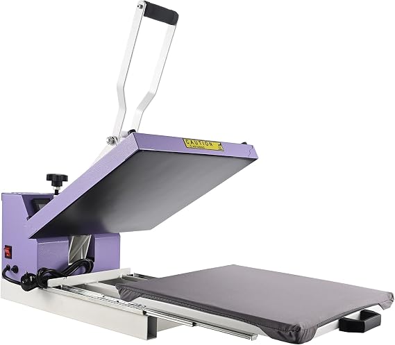 ColorSub Heat Press Machine for T Shirt, 38x38cm Sublimation Printer with Slide Out Platen Machine, DIY Personalization Heat Transfer Presse Vinyl for Fabrics Bag Pillow