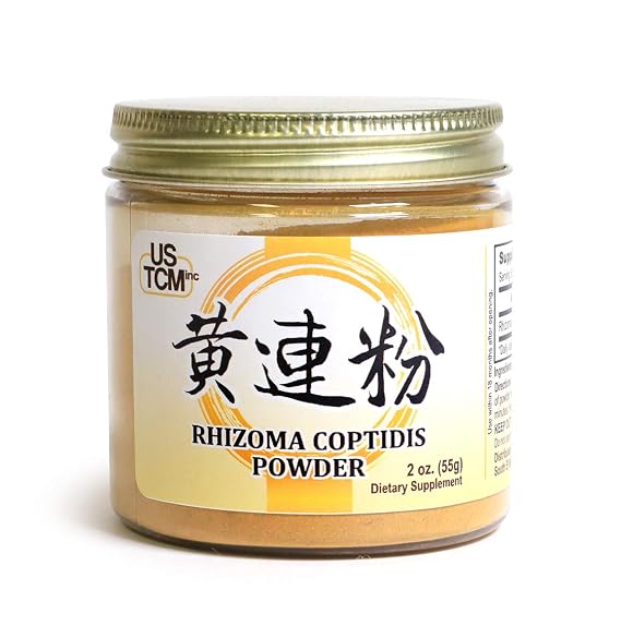 Rhizoma Coptidis Powder Huang Lian Powder 120mesh (2oz)