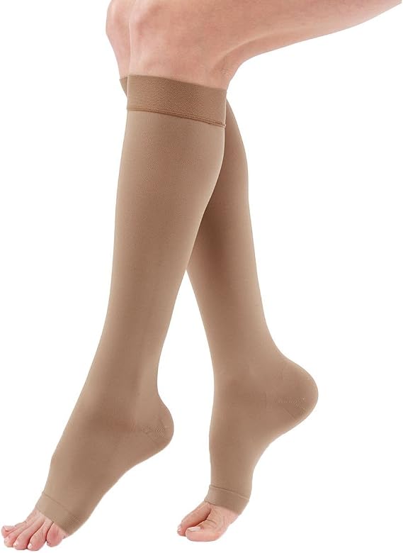 duomed Advantage, 30-40 mmHg, Calf High, Open Toe