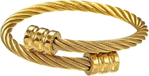 2023 Neue Crainoc Titaniumion Osimium Armreif, Crainoc Titaniumion Osimium Bangle, Adjustable Opening Design Lymphatic shunt Bracelet for Men and Women