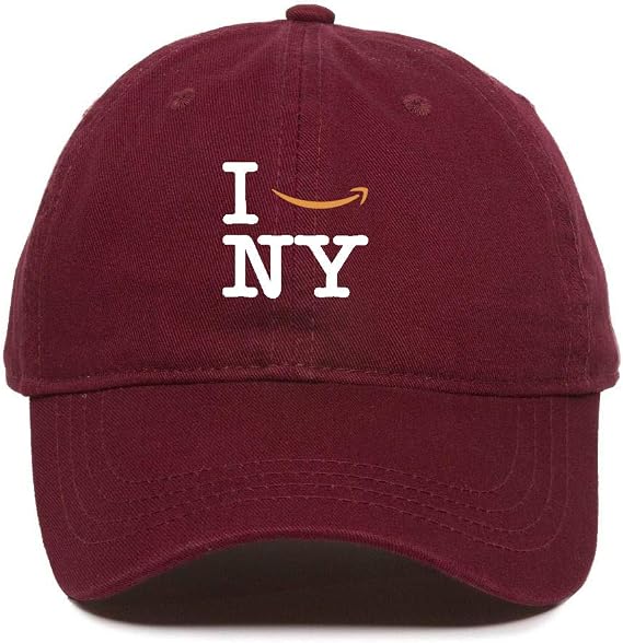 Amazon New York Dad Baseball Cap Embroidered Cotton Adjustable Dad Hat