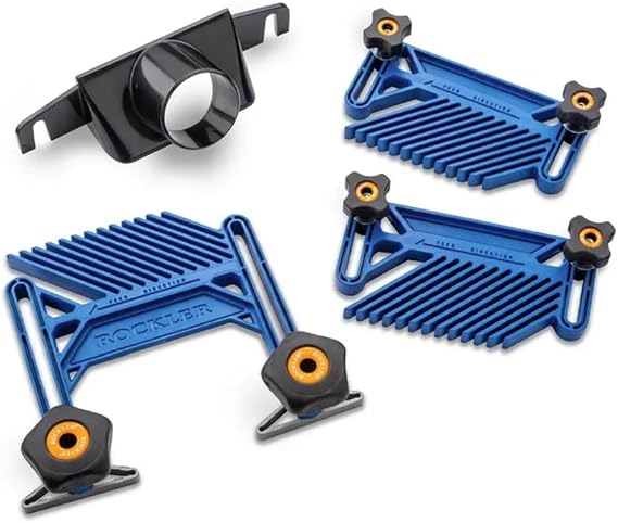 Rockler 4-Piece Router Table Accessories Kit with Featherboards