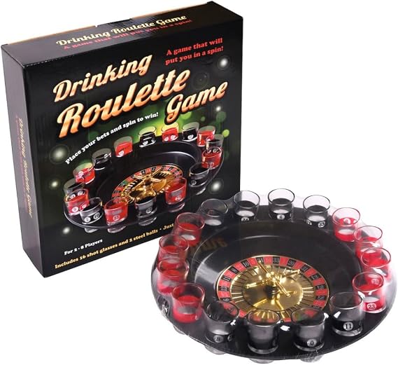 Drinking Roulette Game - funny party drinking game for teens and adults