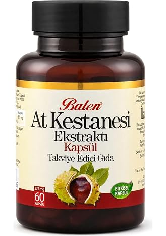 Balen Dolaşım Desteği İçin 375 mg At Kestanesi Özü Kapsül 60 Adet