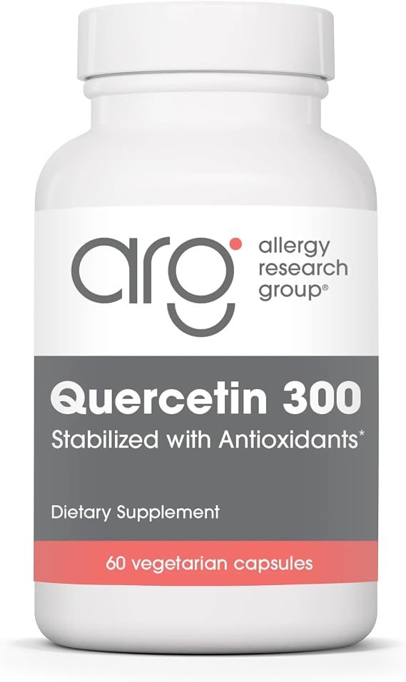 ARG Quercetin 300 mg with Vitamin C Histamine, 60 Capsules