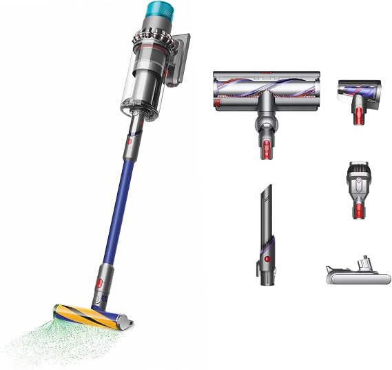 Dyson Gen5outsize Cordless Vacuum, 250AW, 3 Power Modes, Up to 140 Minutes,2 XL bin, Illumination Reveals dust, HEPA Filtration, All Floor Types