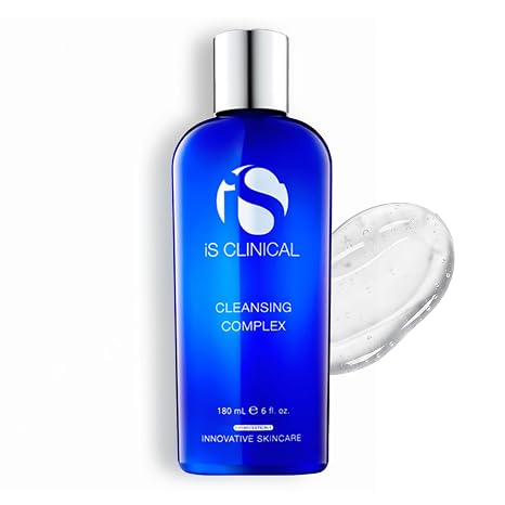 iS CLINICAL Cleansing Complex 3-in-1 Gentle Deep Pore Cleanser Face Wash and Makeup Remover. Helps Acne and Blemish-Prone Skin 180 ml