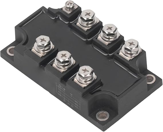 DFA Inverter Diode Bridge Rectifier 200A A160 High Power 6 Terminals Current Conversion Module, Copper Base PC Rectifier Bridge Controllable Module (DFA200AA160)