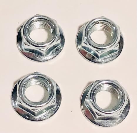 Trailmaster 150 Locking Flange Wheel Hub Nuts 4 Pack