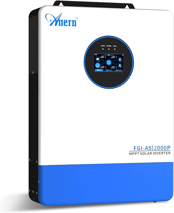 12000W Hybrid Solar Inverter 48V to 120V/240V Split Phase All in One