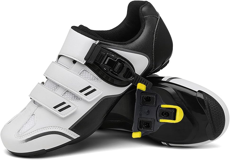 Cycling Shoes Mens Road Bike Riding Shoes Compatible with Peloton SPD ARC Look Delta Cleats Spin Bicycle Bikes Indoor Outdoor