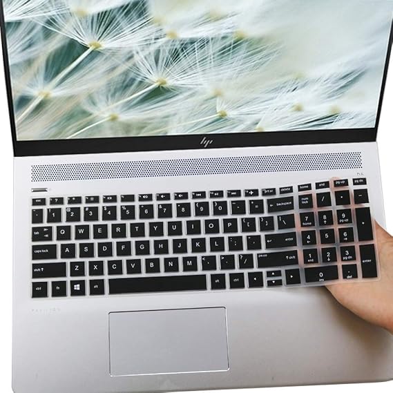 Keyboard Cover for HP Laptop 15.6 15-da/db/bs 15-dw 15-dy 15-ef 15-dy1043dx 15-dy5033dx dy1051wm dy2073dx 15-dw0083wm dw0037wm dw1083wm 15-ef2126wm 15-ef1001ds, HP 17-by/bs/ca 17.3 Keyboard Skin,Black