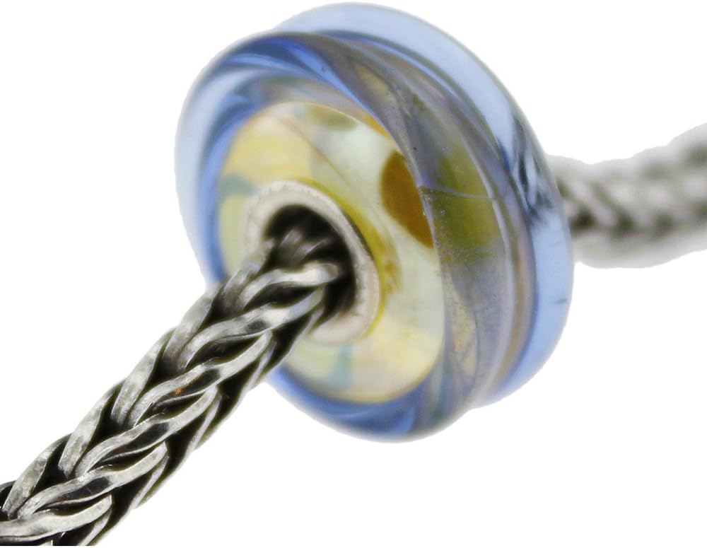 TROLLBEADS Authentic Glass 61405 Cool Dusk