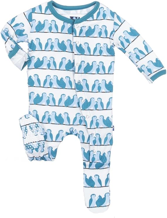 Kic Kee Pants baby-boys Print Footie Prd-kpf173-so