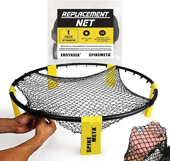 Spike Game Replacement for Broken Net Wider Dimensions Installation Easier
