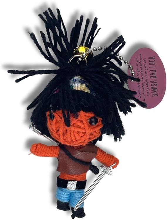 Watchover Voodoo 3-Inch Banish Bad Luck Keychain - Handcrafted Gift to Bring Good Luck and Positivity Everywhere You Go