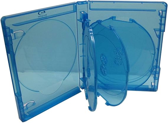 New 1 Viva Elite Blu-ray Multi Case 7 Tray 25mm Replacement Box (Holds 7 Discs)