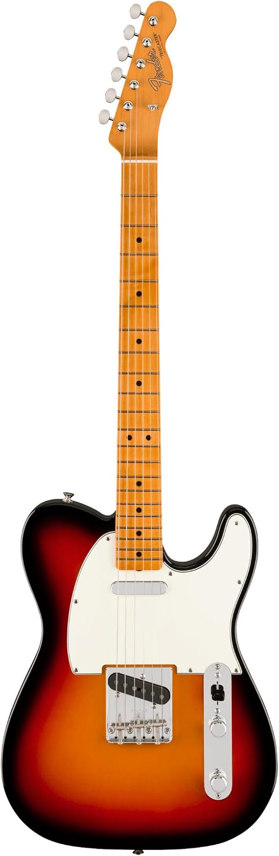 Fender Vintera III Mid '60s Telecaster 6 String Electric Guitar | Maple Fingerboard 3 Color Sunburst