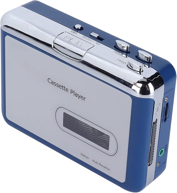 Bluetooth Cassette Player Auto Reverse Tape Player Bluetooth Output to Headphone Speaker