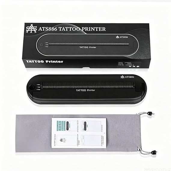 Tattoo Stencil Printer, Bluetooth Thermal Copier for Artists & Beginners