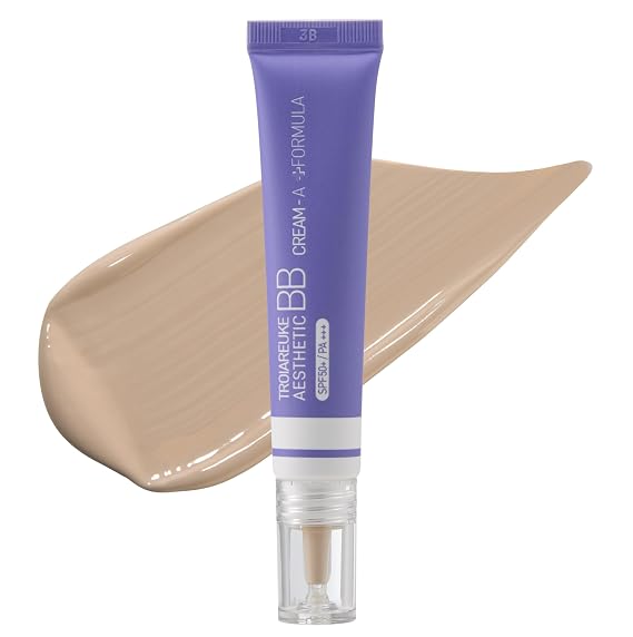 TROIAREUKE Aesthetic BB Cream A+ Formula for Oily Skin (21 Beige), K-Beauty