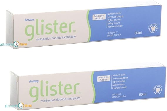 Amway Glister - Travel Toothpaste 50 ML (2 Pieces)