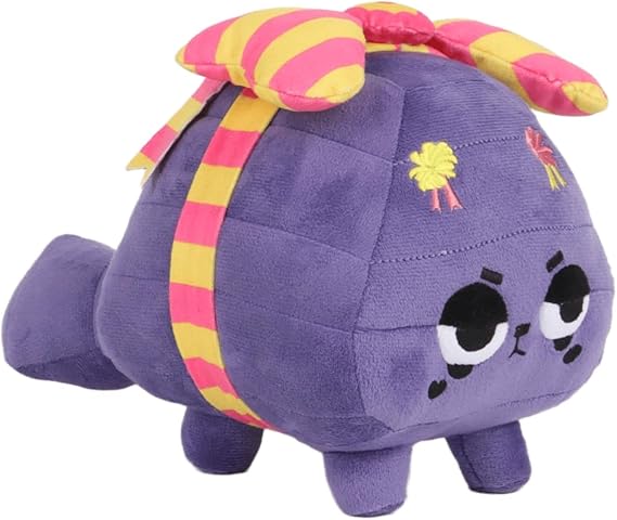 Dandy's World Plush, Cute Stuffed Horror Game Figure Plushie Toy | Soft Coal Plush Pillow Doll for Adult Boys Girls Game Fans Gifts(purple)