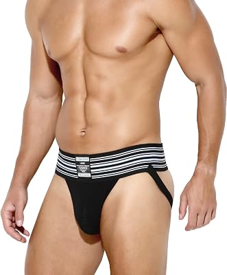 Casey Kevin Jockstraps For Men Jock Strap Wide Waistband Athletic Supporters Sexy Underwear
