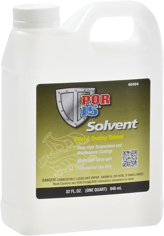 POR-15 40404 Solvent - 1 Quart , White