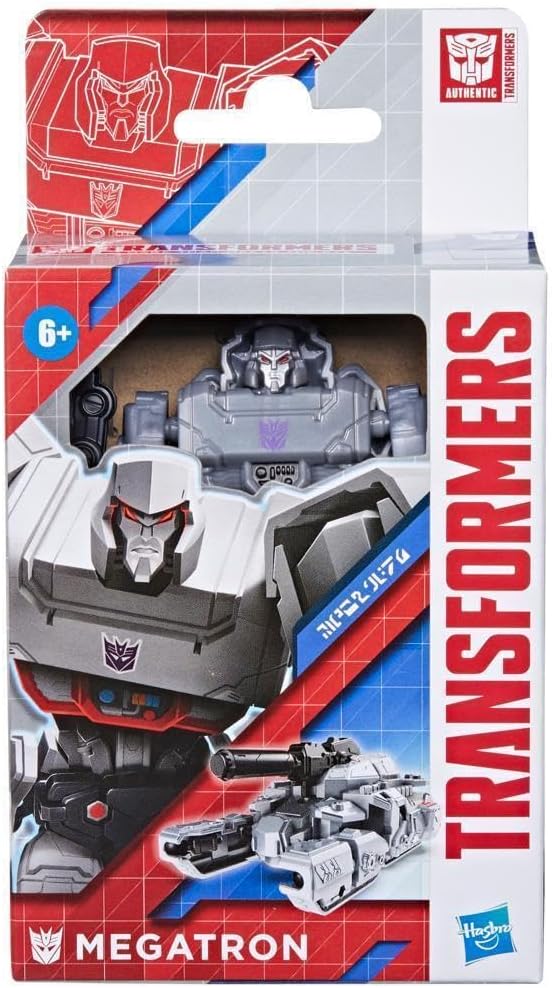 Transformers Toys Authentics Bravo Megatron Articulated Figures, 11 cm, 6 Years +