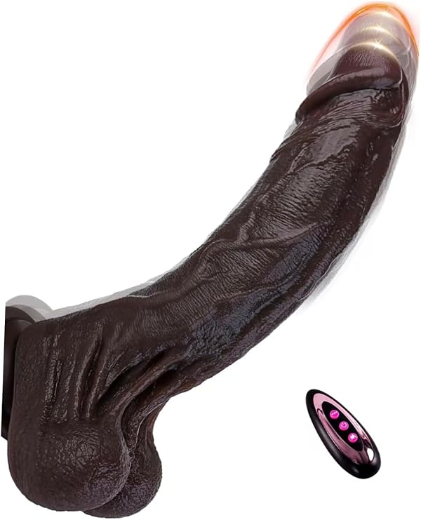 Consolador Realistic Toy Dilbo for Women, 7.67 inch Thick Huge Silicone Skin-Like Giant Silicone Dick Machine Hand Free Play Adult Tool h93j6G5