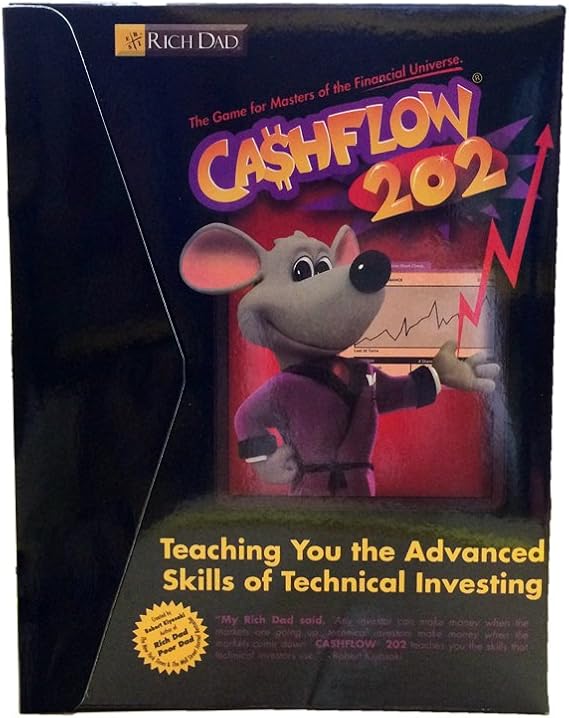 202 Cashflow Game - Rich Dad Poor Dad Robert Kiyosaki Game Robert Kiyosaki Cashflow Board Game + Free Expredited Shipping
