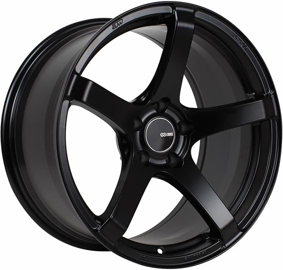 17x8 Enkei Kojin (Matte Black) Wheels/Rims 5x114.3 (476-780-6535BK)