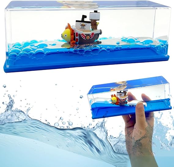 One Piece Thousand Sunny Gemi, Batmaz Korsan Gemisi, Yolcu Gemisi Sıvı Drift Şişesi, Cruise Ship, Merch, Araba ve Masa Dekorasyonu için, Hayranlar için