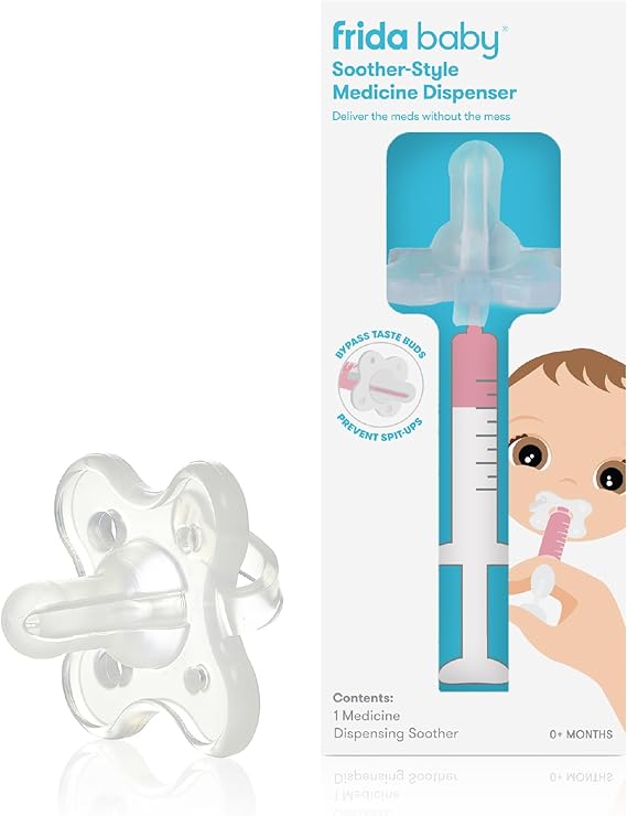 Frida Baby Medicine Pacifier Syringe, Accu-Dose Paci, Medi Frida, Fuss Free